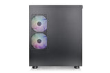 Thermaltake View 170 TG ARGB EATX - Caja de PC, Negra, 3 Ventiladores A- RGB de 120 mm incluidos; Compatible con radiador de hasta 280 mm; Panel Frontal y Lateral de Vidrio Templado; CA-1Z4-00M1WN-00