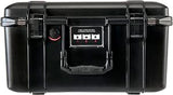PELI 1557 Air Maleta Protectora Ligera y estanca para Drones, Flashes, focos y Otros Equipos frágiles, 36L de Capacidad, Fabricada en EE.UU., con Espuma Personalizable, Color Negro