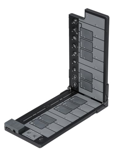 Korg nanoKEY Fold - Controlador de Teclado MIDI Plegable de 25 Teclas con USB-C y TRS-MIDI - Negro