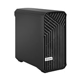 Fractal Design Torrent Compact Black - Solid Side Panel - Open Grille for Maximum Air Intake - Two 180mm PWM Fans Included - Type C - ATX Airflow Mid Tower PC Gaming Case