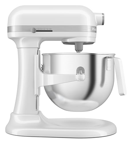KitchenAid HEAVY DUTY BATIDORA AMASADORA CON BOL ELEVABLE DE 6,6L - BLANCO 5KSM70JPXEWH