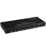 FeinTech VSP01401 HDMI 2.0 Splitter 1x4 distribuidor 4 vías UHD 4K@60Hz YUV 4:4:4 HDR EDID 18 Gbps