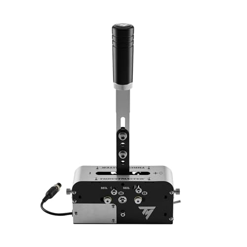 Thrustmaster TSS Handbrake, Freno de Mano Progresivo y Cambio de Marchas Secuencial, para PC, PS5, PS4, Xbox Series X|S, Xbox One