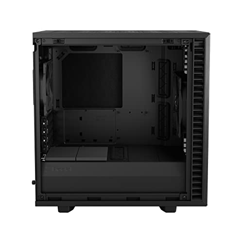 Fractal Design Define 7 Mini Black Brushed Aluminum/Steel Micro ATX Silent Mini Tower Computer Case