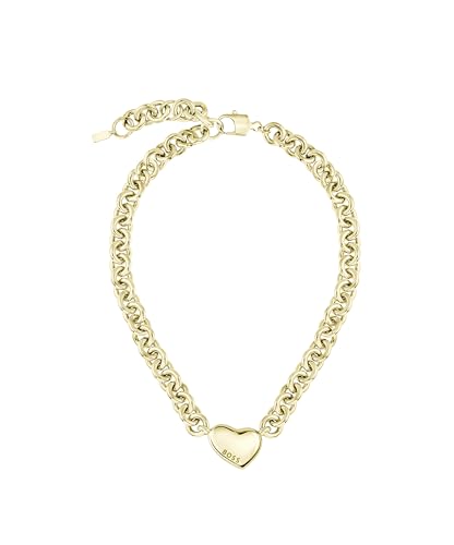 BOSS Jewelry Collar de Cadena para Mujer Colección HONEY LOVE en Oro Amarillo con un Charm de Corazón - 1580637