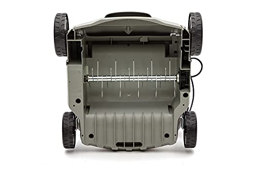 IKRA escarificador y aireador eléctrico IEVL 1738, Incl. rascador para Malas Hierbas