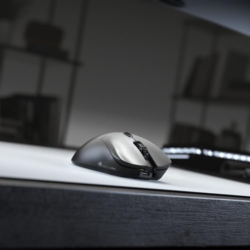 Glorious Gaming Model D 2 Pro Ratón Gaming inalámbrico - 2,4 GHz 1 ms de retardo, 100M clics, 60 g Ultraligero, Gran batería, Sensor PPP 26K, RGB, ergonómico, 6 Botones, Deslizadores de PTFE - Negro
