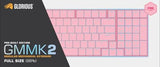 Glorious Gaming GMMK 2 Full Size (96%) - Teclado gaming mecánico, carcasa de aluminio, personalizable, keycaps dobles, switches Glorious Fox, RGB, distribuciones QWERTY español - Rosa