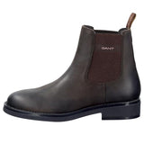 GANT Prepdale, Botas Estilo Chelsea Hombre, marrón Oscuro, 42 EU