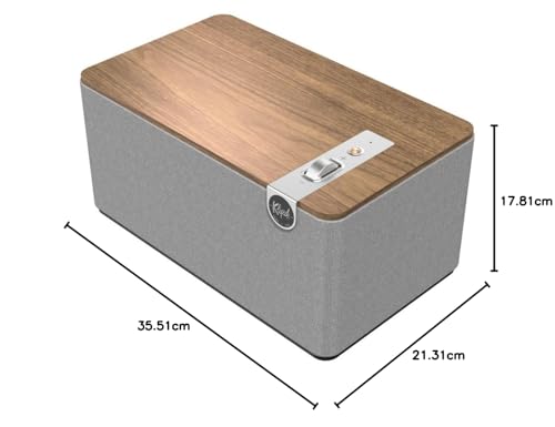Klipsch, The Three Plus Walnut, Altavoz Bluetooth