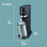 Cartuchos de filtrado para el agua de la marca Sodastream modelo SodaStream E-Duo Titan