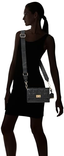 Geox D Fedra, Bolsa para Mujer, Negro, Einheitsgröße