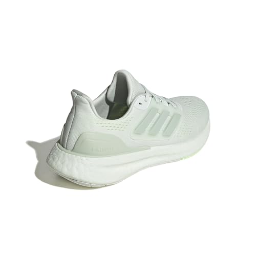 adidas Pureboost 23 Shoes, Zapatillas para Correr Mujer, Crystal Jade/Linen Green Met/Green Spark, 38 EU