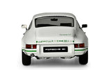 IXO Colecciones 1:8 IXO Porsche 911 RS 2.7 Blanco/Verde - modelismo, maquetas, Kit de construcción, Kit de maquetas, 713 Piezas, Kit de construcción de Coches