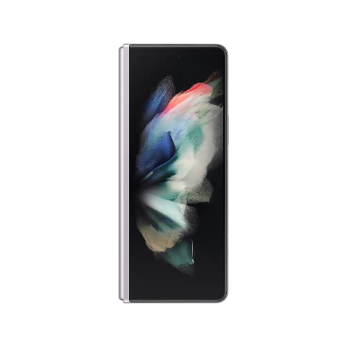 Samsung Galaxy Z Fold3 5G Teléfono móvil SIM Free Android Plegable Smartphone 256GB Phantom Silver (versión del Reino Unido)