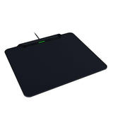 Razer HyperFlux V2 - Sistema de Alfombrilla de Carga inalámbrica para Ratones de Juego - Alfombrilla de ratón de Juego y Disco de Carga (indicador LED de Carga, pies de Goma Antideslizantes) Negro