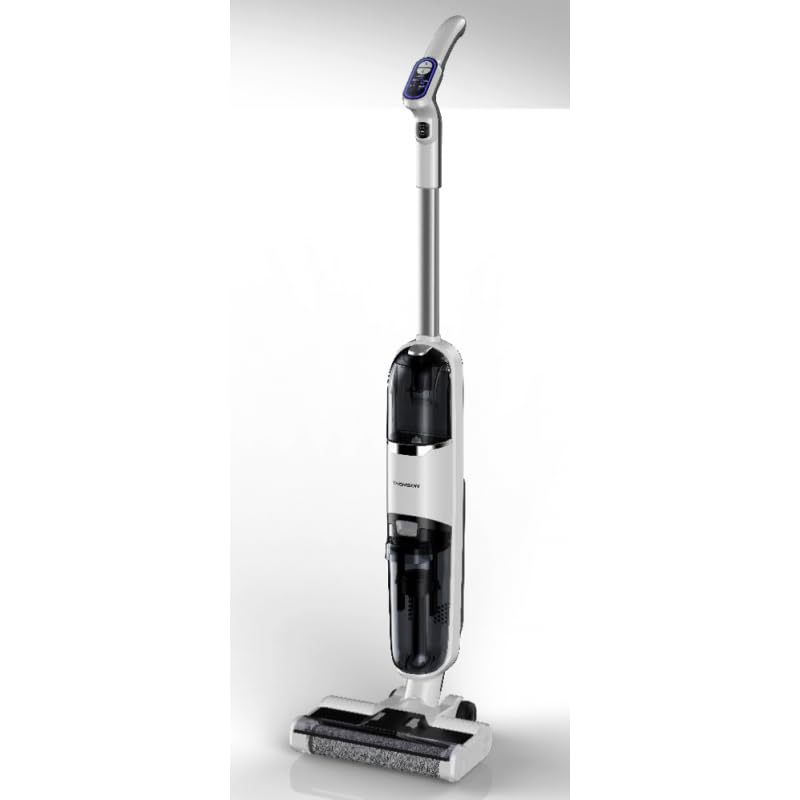 Thomson inalámbrica 2 en 1 Aspirador Escoba, 150 W, 520 milliliters, 2 Velocidades, White
