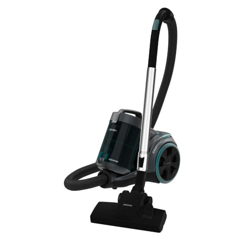 Cecotec Aspiradora con Cable sin Bolsa de Trineo Conga Rockstar Multicyclonic XL PowerStyle. 900W, Multiciclónico sin Bolsas, Regulador de Potencia, Capacidad 3,3L, Doble Filtro HEPA, Tubo Metálico