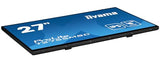 iiyama T2755MSC-B1 27" IPS Bonded PCAP 10P Táctil, 1920x1080, Flat Bezel Free Glass Front, HDMI, Displayport, 360cd/m², USB Hub 2X 3.2, Altavoces, Cámara Web incorporada & Micrófono, Bookstand