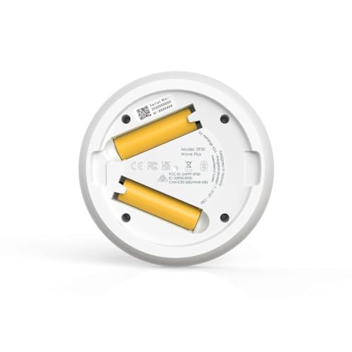 Airthings 2930 Wave Plus: monitor de radón y de la calidad del aire con detector de CO2, COV, presión de aire, humedad y temperatura