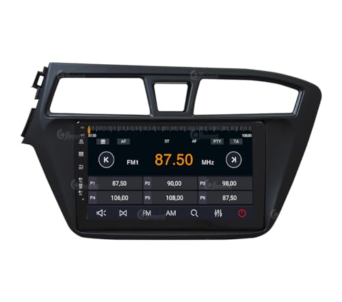 Radio de Coche para Hyundai I20 2015-2018 Android GPS Bluetooth WiFi USB Dab+ Touchscreen 9" 8core Carplay AndroidAuto