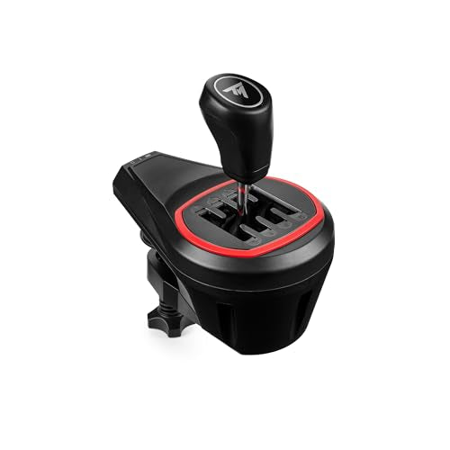 Thrustmaster T128 Shifter Pack, Volante de Carreras T128 y TH8S Shifter Add-On, Compatible con Xbox y PC