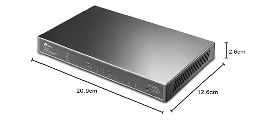 TP-Link TL-SG2008P Switch Smart Jetstream 8 Puertos Gigabit 4 Puertos Gigabit PoE+