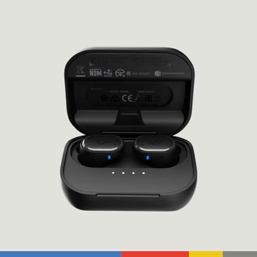 Skullcandy Grind Auriculares In-Ear Inalámbricos, 40 h de Autonomía, Skull-iQ, con Alexa Habilitada, Micrófono, Compatibles con iPhone Android y Dispositivos Bluetooth - Negro