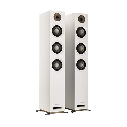 Jamo S 809 240W Blanco Altavoz - Altavoces (Alámbrico, 240 W, 37-26000 Hz, 8 Ω, Blanco)
