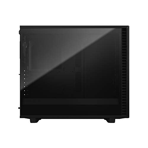 Fractal Design Define 7 Black Brushed Aluminum/Steel E,ATX Silent Modular Dark Tempered Glass Window Mid Tower Computer Case