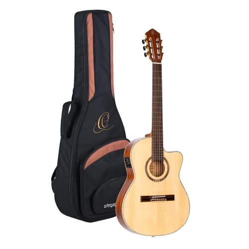Guitarra acústico-eléctrica ORTEGA Performer Series 4/4 Slim Neck - + Bolsa, RCE138-T4