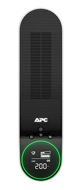 APC Gaming Sistema de alimentación ininterrumpida Back UPS Pro, 2200VA/1320W, Torre, 230V, 4X Tomas Schuko y 2X IEC C13, Luces RGB, Onda sinusoidal Pura, Medianoche (Negro) BGM2200B-GR