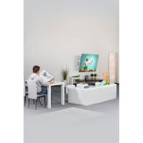 Hama Soporte de Pared para TV (3 articulaciones, 90 Pulgadas, VESA 800 x 600, LCD/LED, para TV, Montaje en Pared, Giratorio 120 Grados, Inclinado, Acero, Capacidad de Carga máxima de 75 kg, bisagras