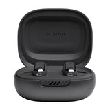 JBL Live Flex, Auriculares In Ear inalámbricos con estuche de carga inteligente, tecnología Bluetooth y de cancelación adaptativa de ruido, llamadas manos libres y hasta 40 horas de autonomía, negro