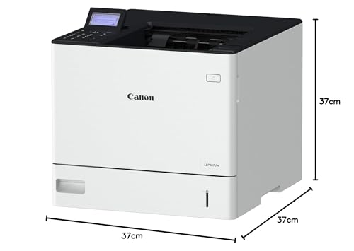 Canon i-SENSYS LBP361dw Impresora Blanco y Negro Láser, Sólo Impresión, Velocidad de 61ppm, Gran Capacidad de Papel, Impresión a Doble Cara Automática