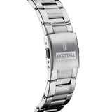 Reloj FESTINA para Hombre F20463/3 Chrono Sport Caja de Acero Inoxidable 316l Plateado Correa de Acero Inoxidable 316l Plateado
