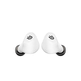 Steelseries Arctis GameBuds™ para Playstation - Auriculares inalámbricos para Juegos - 2,4 GHz + BT5.3 - Modo ANC/Transparencia - Resistencia al Agua IP55-40 Horas de autonomía -Carga inalámbrica