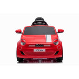 Tachan - Vehículo eléctrico Fiat 500 - De Color Rojo - Batería 12v - Control Parental por R/C + 3 años (711T00853 CPA Toy Group)