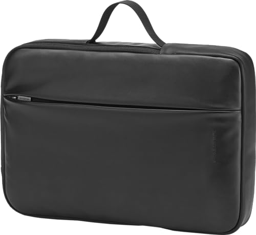 Moleskine Mochila Profesional Vertical Colección Classic Pro, Mochila Profesional para Oficina, Mochila Porta Pc para Laptop, iPad, Notebook hasta 15'', Dimensiones 30 x 43 x 9 cm, Negro