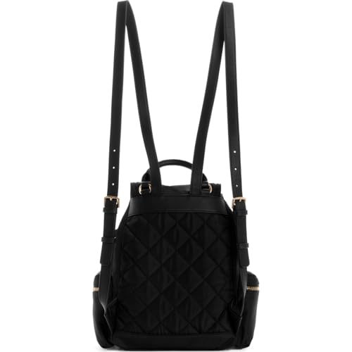 Guess Eco Gemma - Bolsos y carteras para mujer, color negro, Negro, Talla única, Contemporáneo