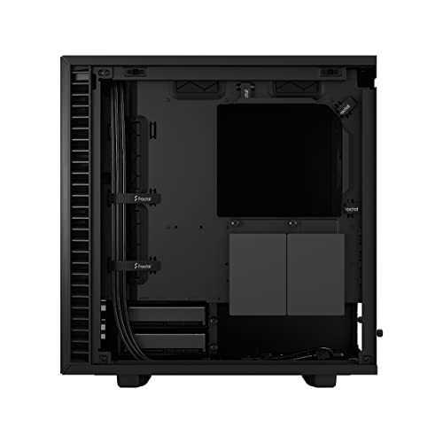 Fractal Design Define 7 Mini Black Brushed Aluminum/Steel Micro ATX Silent Mini Tower Computer Case
