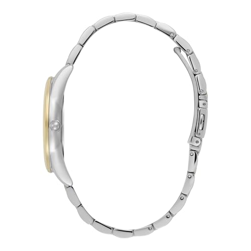 Olivia Burton Reloj con Movimiento de Cuarzo de Tres Manecillas para Mujer Colección Intensity con Correa de Acero Inoxidable Bicolor - 24000239