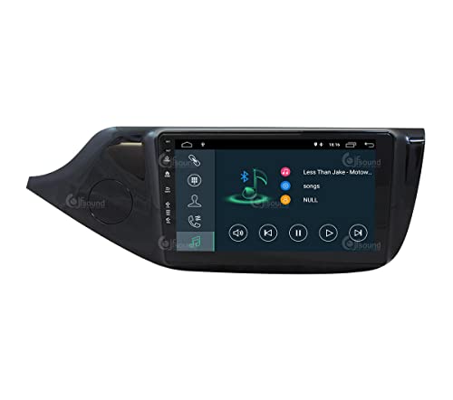 Radio de Coche para Kia Ceed Desde el 2012 Negro Brillante con cámara estándar Android GPS Bluetooth WiFi USB Dab+ Touchscreen 9" 4core Carplay AndroidAuto