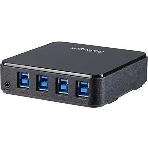StarTech.com Switch Conmutador USB 3.0 4x4 para Compartir Dispositivos Periféricos