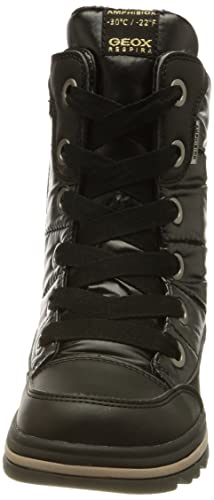 Geox J ADELHIDE GIRL B AB, Botas para Niñas, BLACK, 32 EU