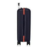 Reebok Roxbury Juego de Maletas Azul 55/70 cms Rígida ABS Cierre TSA Integrado 119,4L 6 kgs 4 Ruedas Dobles Equipaje de Mano