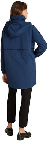 Tommy Hilfiger Cortavientos Mujer Nylon Waisted Cazadora larga, Azul (Night Sky), M