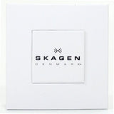 Skagen Freja reloj para mujer, movimiento de cuarzo con correa de acero o piel, Tono oro y tono plata, 26MM
