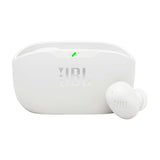 JBL Wave Buds 2, Auriculares True Wireless con cancelación de Ruido Activa, Bluetooth, hasta 40 hrs de autonomía, Sonido Pure Bass, Smart Ambient, conexión multipunto, Blanco