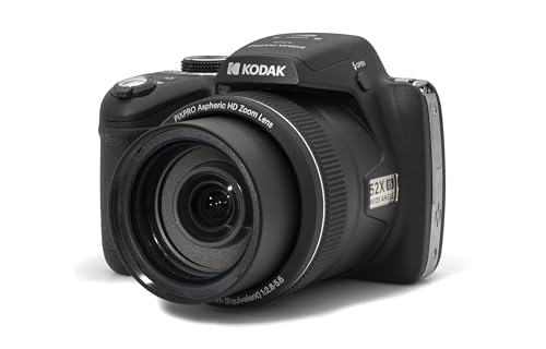KODAK Pixpro Astro Zoom AZ405 - Cámara Digital Bridge, Zoom 40x, Gran Angular de 24 mm, 20 MP, Pantalla LCD de 3", Video Full HD 1080p, Estabilización Óptica de Imagen (OIS), Pilas AA - Blanco